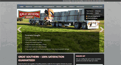 Desktop Screenshot of greatsouthern.net.nz